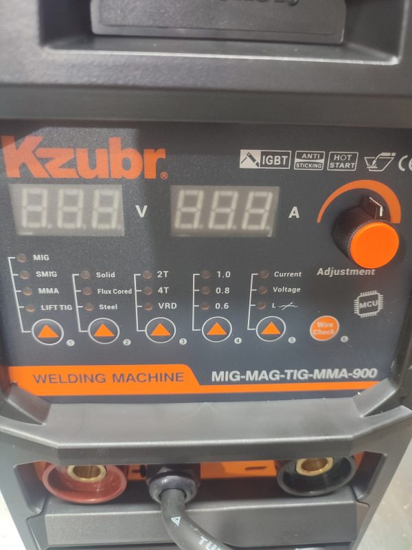 IMG_20241010_154058 Kzubr 900 MIG/MMA/TIG — tri postupka, 160 A