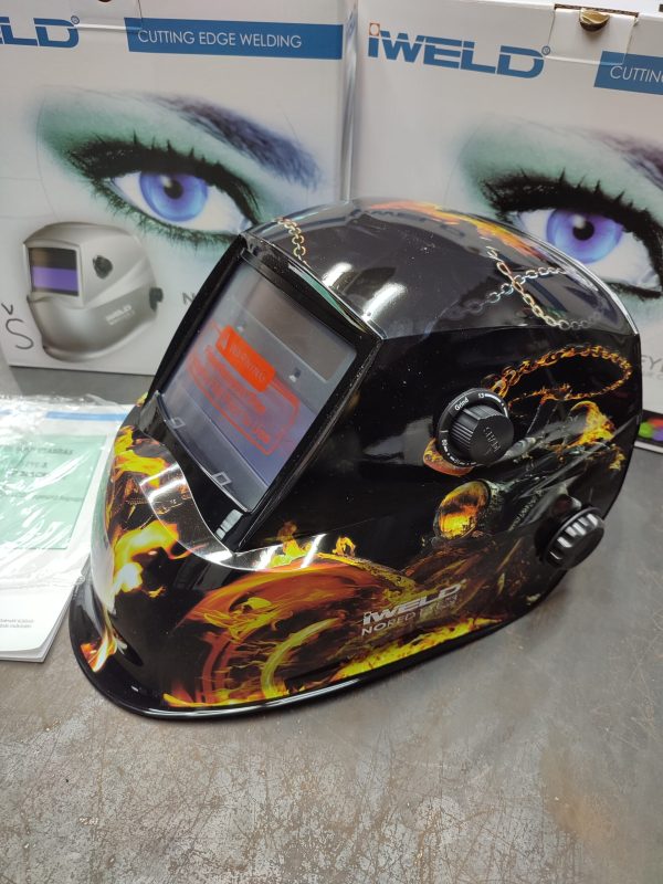 Iweld maska fire bike