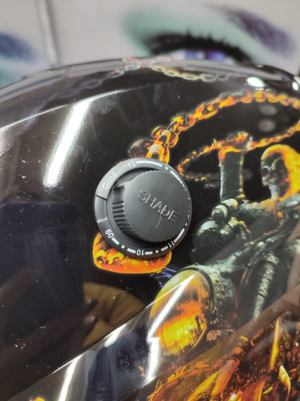Iweld maska fire bike