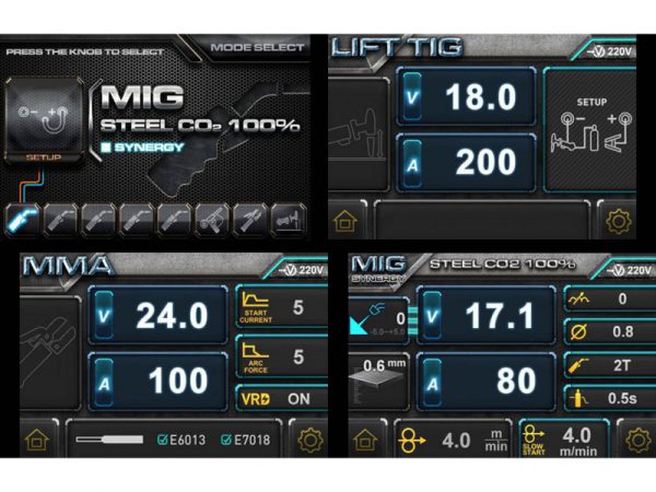 Iweld Gorilla PocketMig 230 Synergic XL — MIG 220 A, kolut 15 kg