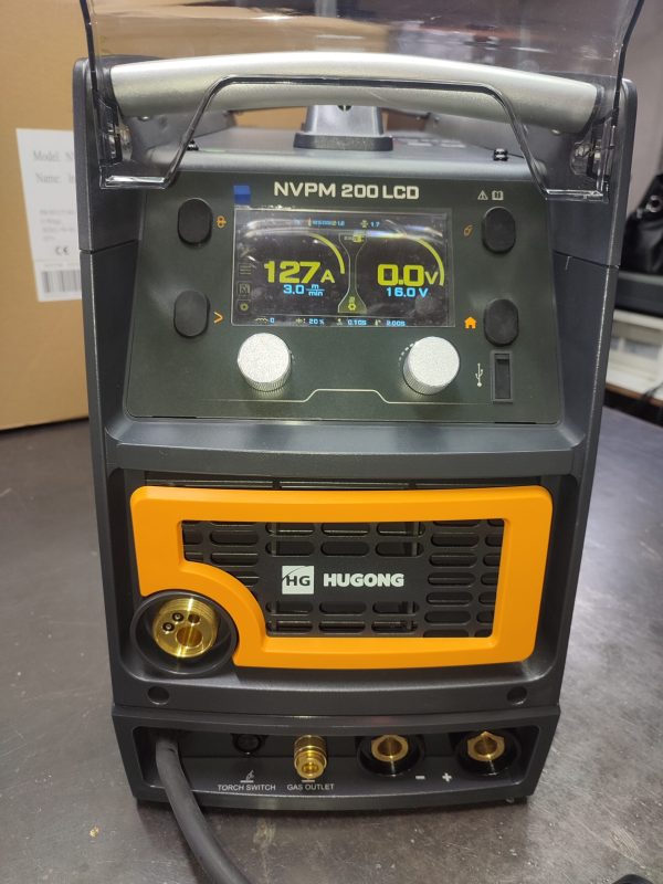 NVPM200LCDPHOTO Hugong NVPM 200 LCD — MIG/MAG puls 200 A