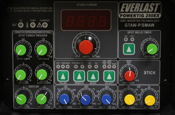 250ex Front Everlast PowerTIG 250EX