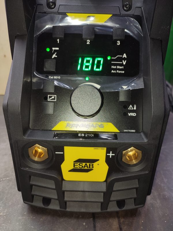 ESAB Renegade ES 210i — elektroda i Live TIG, 210 A