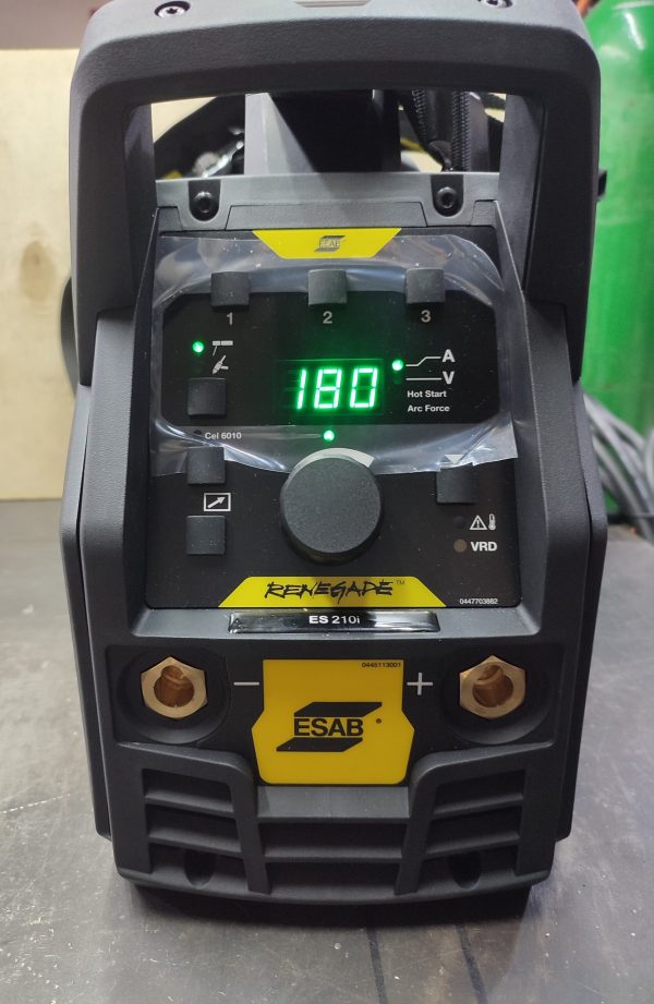 ESAB Renegade ES 210i — elektroda i Live TIG, 210 A