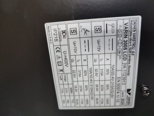 Varstroj Varin 3005 LCD